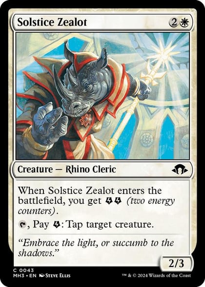 Solstice Zealot, Modern Horizons 3 43