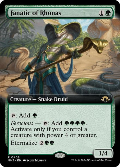 Fanatic of Rhonas (Extended Art), Modern Horizons 3 458
