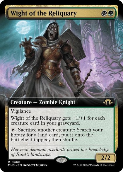 Wight of the Reliquary (Extended Art), Modern Horizons 3 460