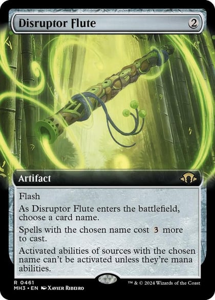 Disruptor Flute (Extended Art), Modern Horizons 3 461