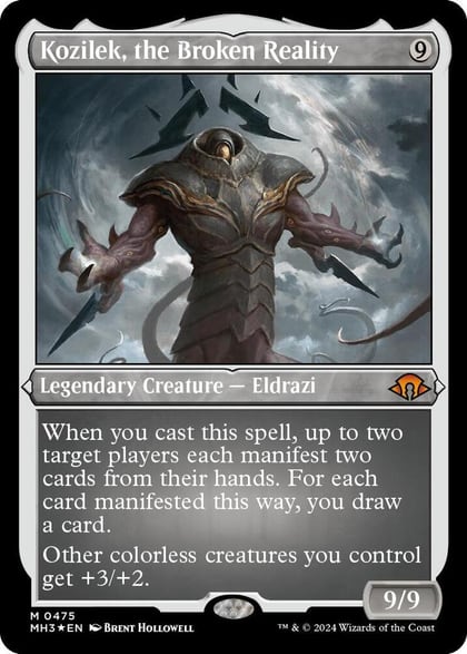 Kozilek, the Broken Reality (Foil Etched), Modern Horizons 3 475