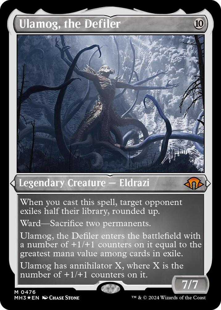 Ulamog, the Defiler (Foil Etched), Modern Horizons 3 476