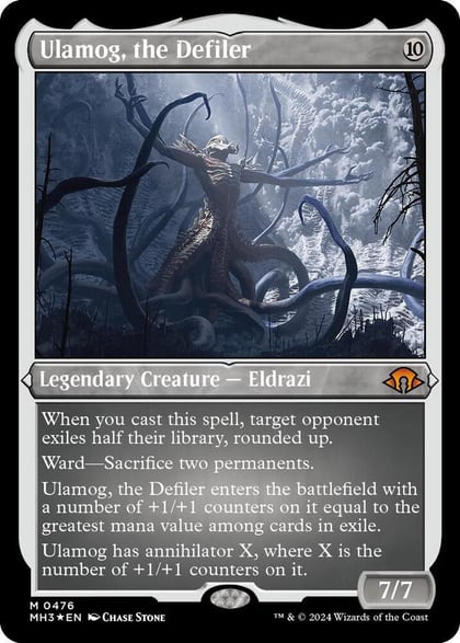 Ulamog, the Defiler (Foil Etched), Modern Horizons 3 476