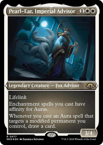 Pearl-Ear, Imperial Advisor (Foil Etched), Modern Horizons 3 477