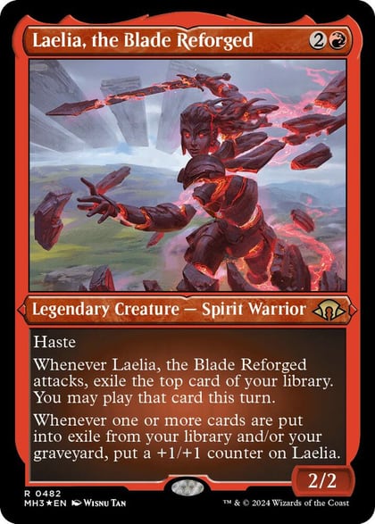 Laelia, the Blade Reforged (Foil Etched), Modern Horizons 3 482