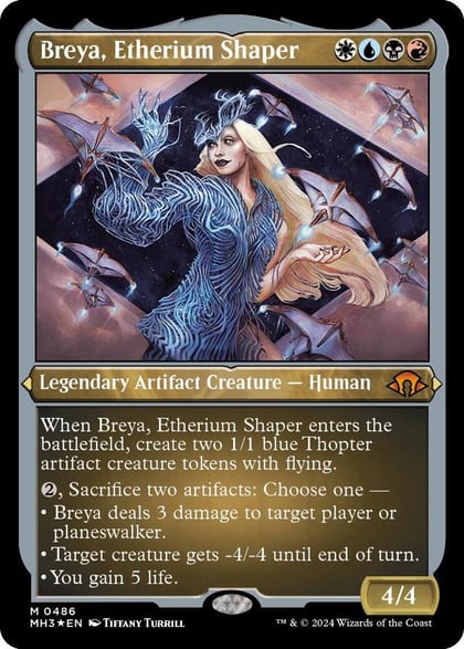 Breya, Etherium Shaper (Foil Etched), Modern Horizons 3 486