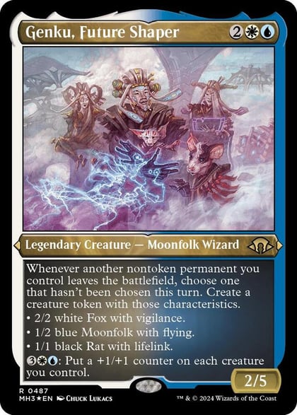 Genku, Future Shaper (Foil Etched), Modern Horizons 3 487