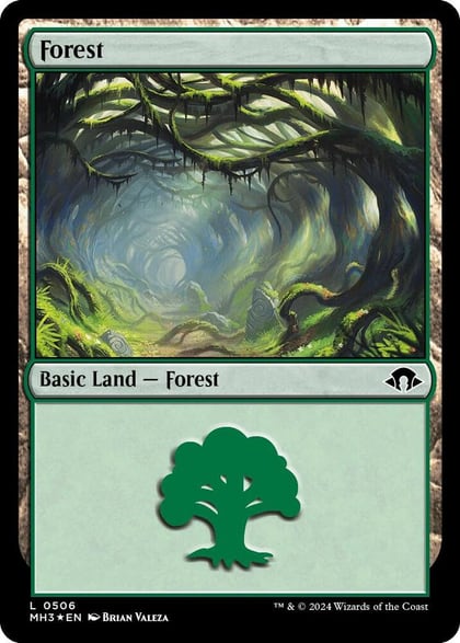 Forest (0506) (Ripple Foil), Modern Horizons 3 506