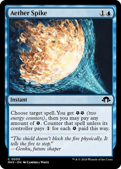 Aether Spike, Modern Horizons 3 50