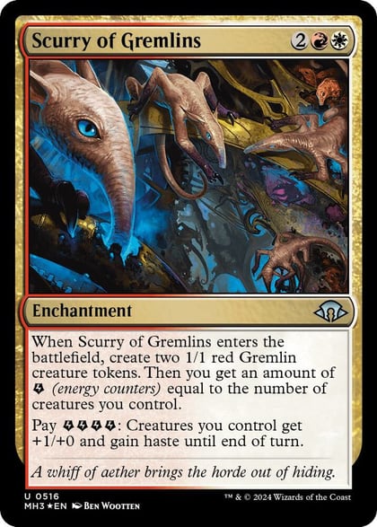 Scurry of Gremlins (Ripple Foil), Modern Horizons 3 516