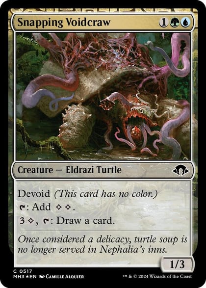 Snapping Voidcraw (Ripple Foil), Modern Horizons 3 517