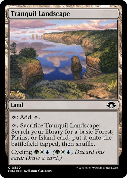 Tranquil Landscape (Ripple Foil), Modern Horizons 3 520