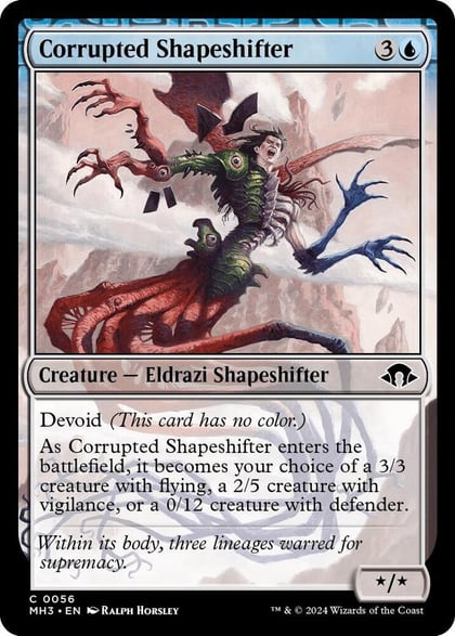 Corrupted Shapeshifter, Modern Horizons 3 56