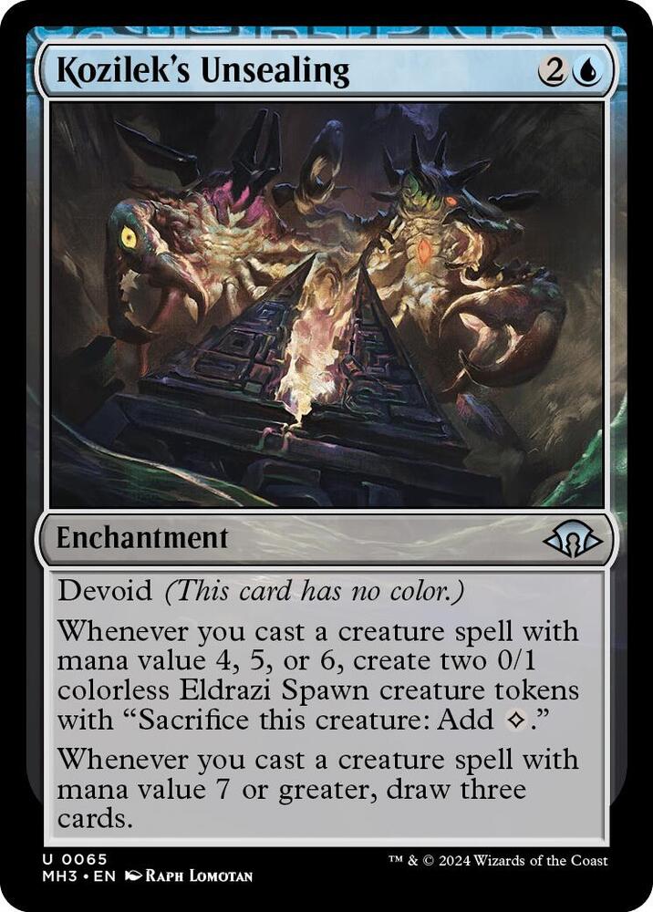 Kozilek's Unsealing, Modern Horizons 3 65