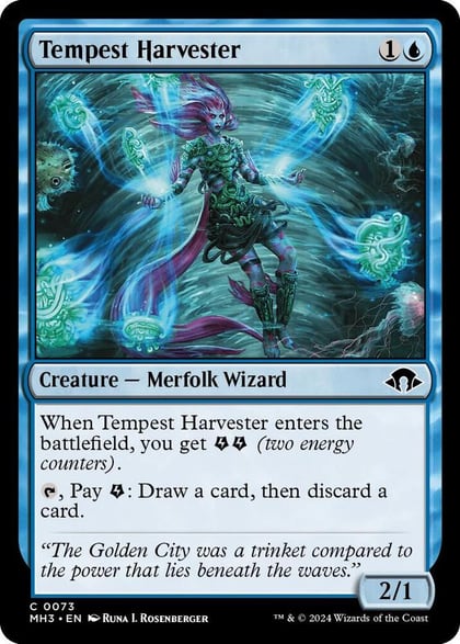 Tempest Harvester, Modern Horizons 3 73