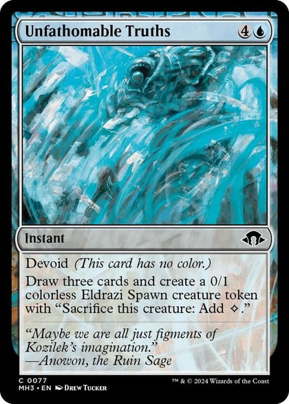 Unfathomable Truths, Modern Horizons 3 77
