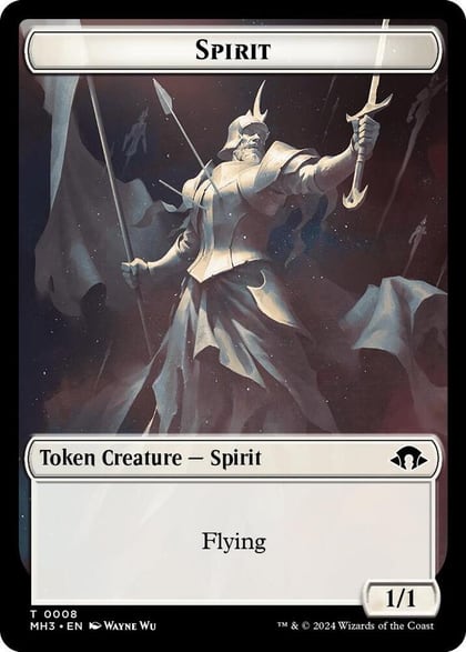 Spirit (0008) // Energy Reserve Double-Sided Token, Modern Horizons 3 8 // 36