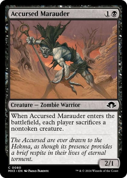 Accursed Marauder, Modern Horizons 3 80