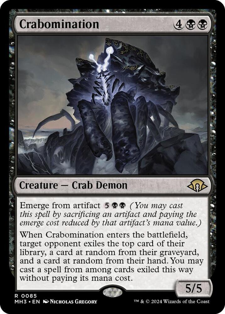Crabomination, Modern Horizons 3 85