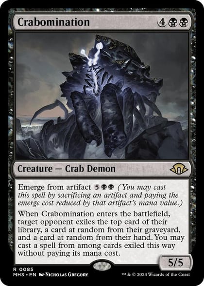 Crabomination, Modern Horizons 3 85