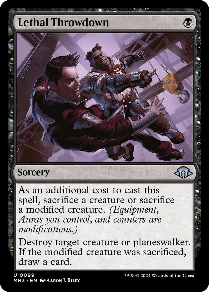 Lethal Throwdown, Modern Horizons 3 99