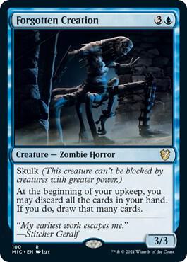 Forgotten Creation, Commander: Innistrad: Midnight Hunt 100