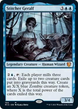 Stitcher Geralf, Commander: Innistrad: Midnight Hunt 104