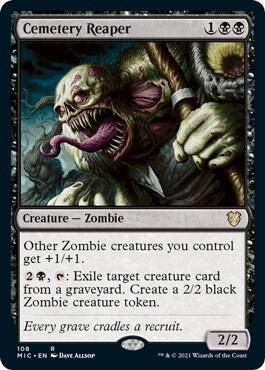 Cemetery Reaper, Commander: Innistrad: Midnight Hunt 108