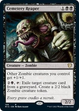 Cemetery Reaper, Commander: Innistrad: Midnight Hunt 108