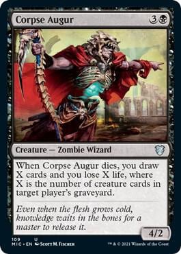 Corpse Augur, Commander: Innistrad: Midnight Hunt 109