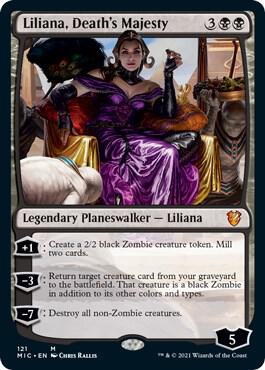 Liliana, Death's Majesty, Commander: Innistrad: Midnight Hunt 121