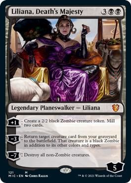 Liliana, Death's Majesty, Commander: Innistrad: Midnight Hunt 121