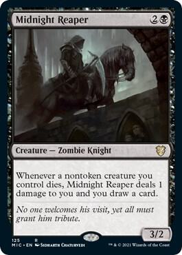 Midnight Reaper, Commander: Innistrad: Midnight Hunt 125