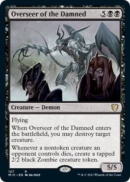 Overseer of the Damned, Commander: Innistrad: Midnight Hunt 127