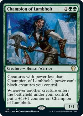 Champion of Lambholt, Commander: Innistrad: Midnight Hunt 136