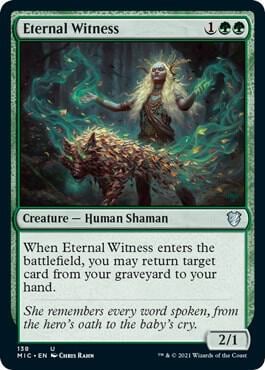 Eternal Witness, Commander: Innistrad: Midnight Hunt 138