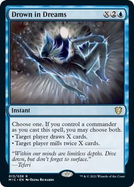 Drown in Dreams, Commander: Innistrad: Midnight Hunt 13