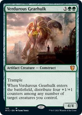 Verdurous Gearhulk, Commander: Innistrad: Midnight Hunt 145