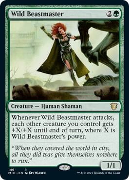 Wild Beastmaster, Commander: Innistrad: Midnight Hunt 146