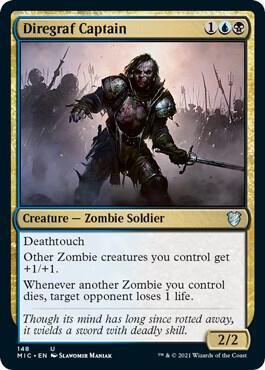 Diregraf Captain, Commander: Innistrad: Midnight Hunt 148