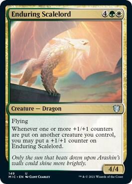 Enduring Scalelord, Commander: Innistrad: Midnight Hunt 149