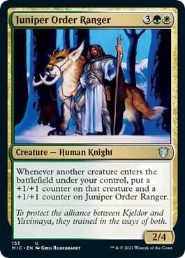 Juniper Order Ranger, Commander: Innistrad: Midnight Hunt 153