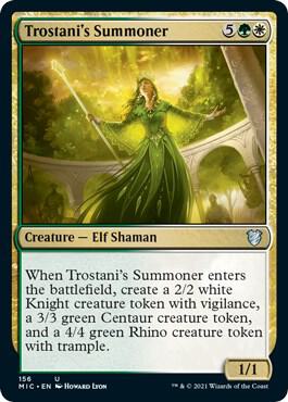 Trostani's Summoner, Commander: Innistrad: Midnight Hunt 156
