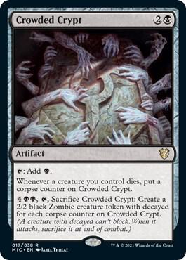 Crowded Crypt, Commander: Innistrad: Midnight Hunt 17