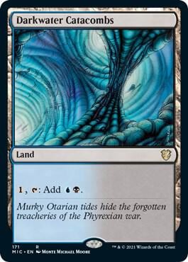 Darkwater Catacombs, Commander: Innistrad: Midnight Hunt 171