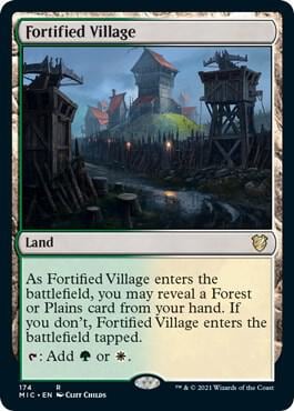 Fortified Village, Commander: Innistrad: Midnight Hunt 174