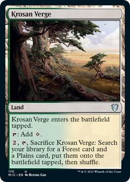 Krosan Verge, Commander: Innistrad: Midnight Hunt 175
