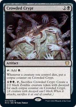 Crowded Crypt, Commander: Innistrad: Midnight Hunt 17