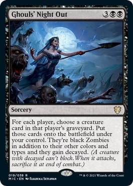 Ghouls' Night Out, Commander: Innistrad: Midnight Hunt 19