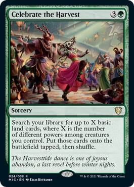 Celebrate the Harvest, Commander: Innistrad: Midnight Hunt 24